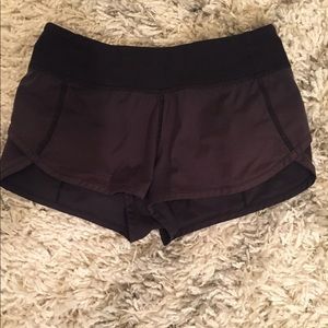 Ivivva Black Running Shorts